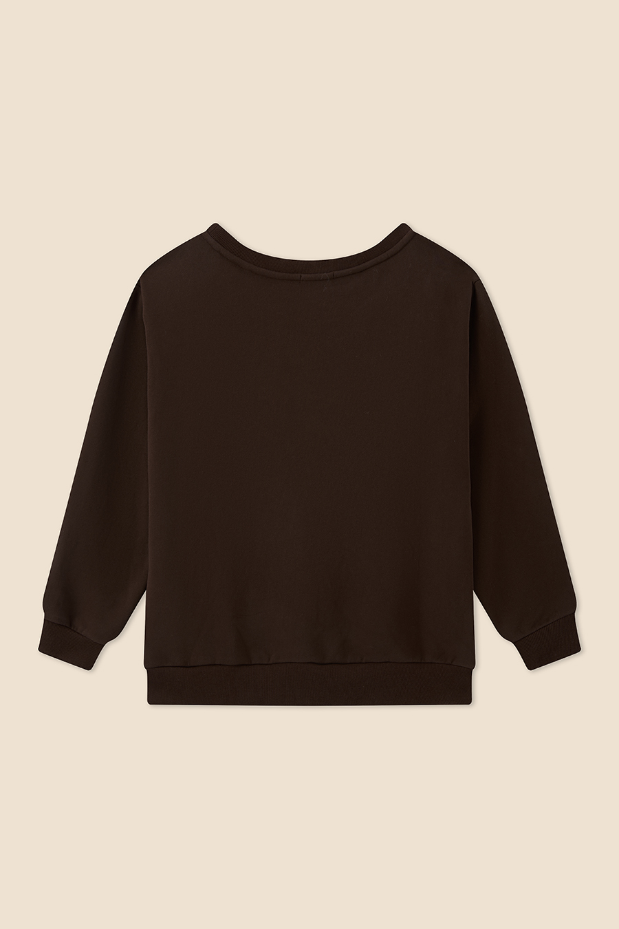 Studded Applique Crewneck|yescci-YESCCI.com