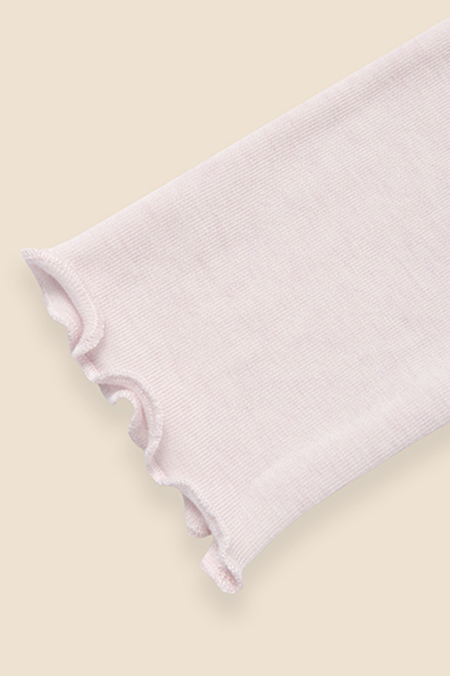 Casual Lettuce Trim High Neck Top|yescci-YESCCI.com
