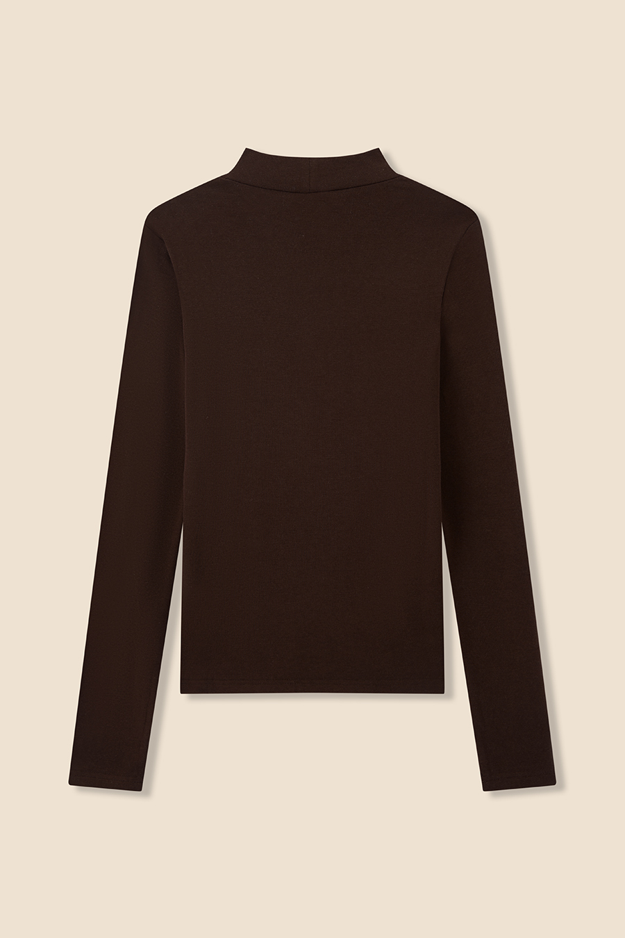 Casual Heart Print High Neck Top|yescci-YESCCI.com