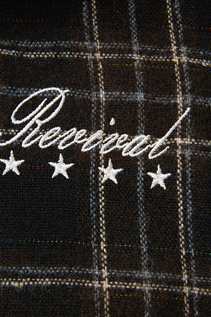 Checkered Fur Collar Hoodie|yescci-YESCCI.com