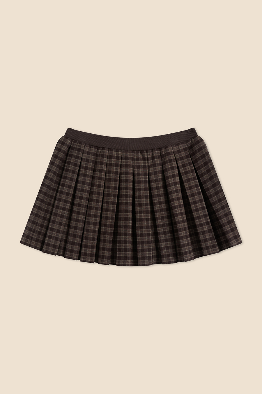 High Waist Plaid Skirt|yescci-YESCCI.com