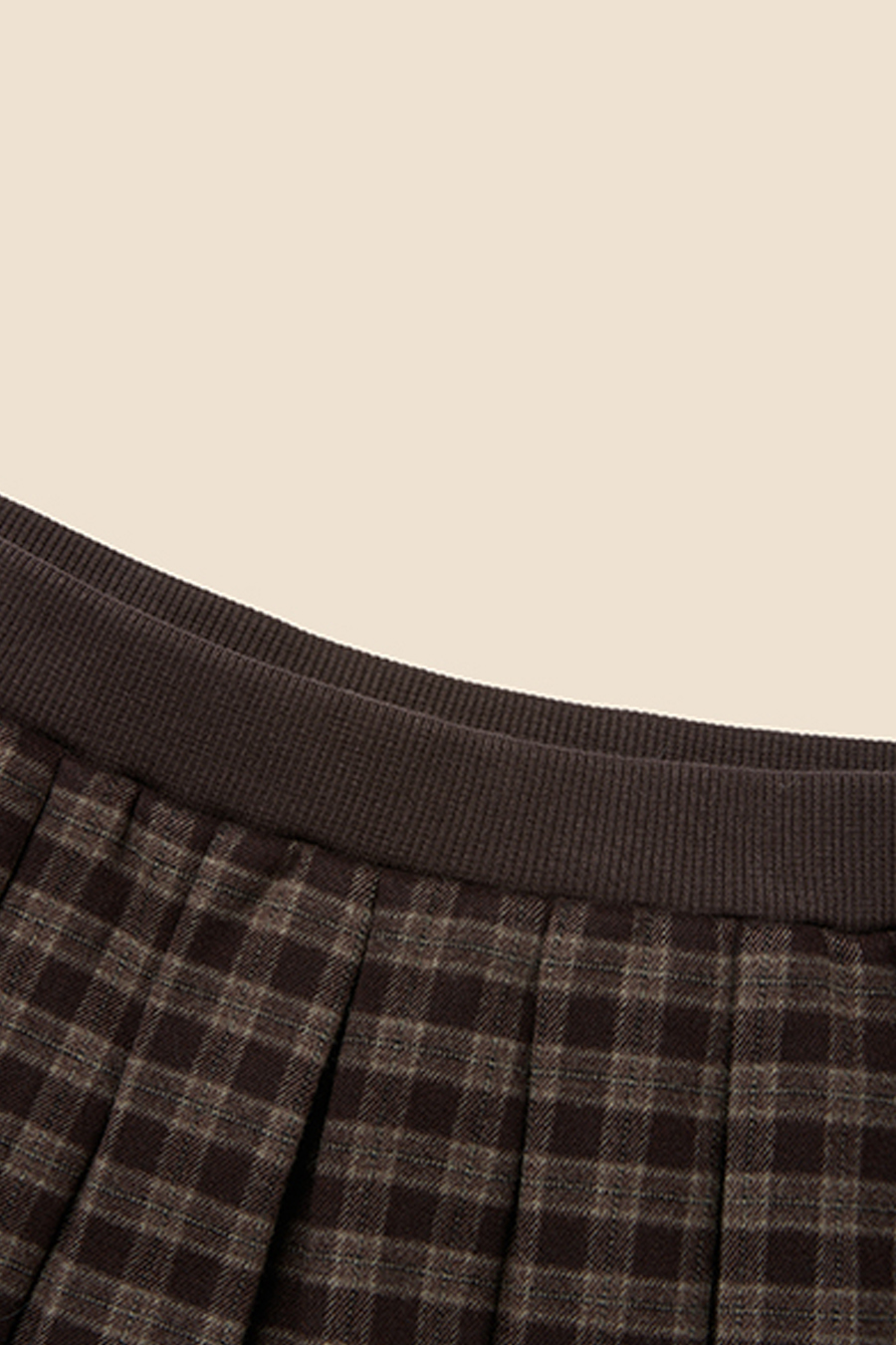 High Waist Plaid Skirt|yescci-YESCCI.com