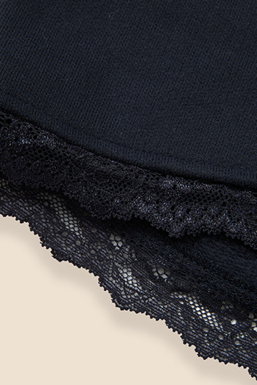 Lace Trim Mini Skirt|yescci-YESCCI.com