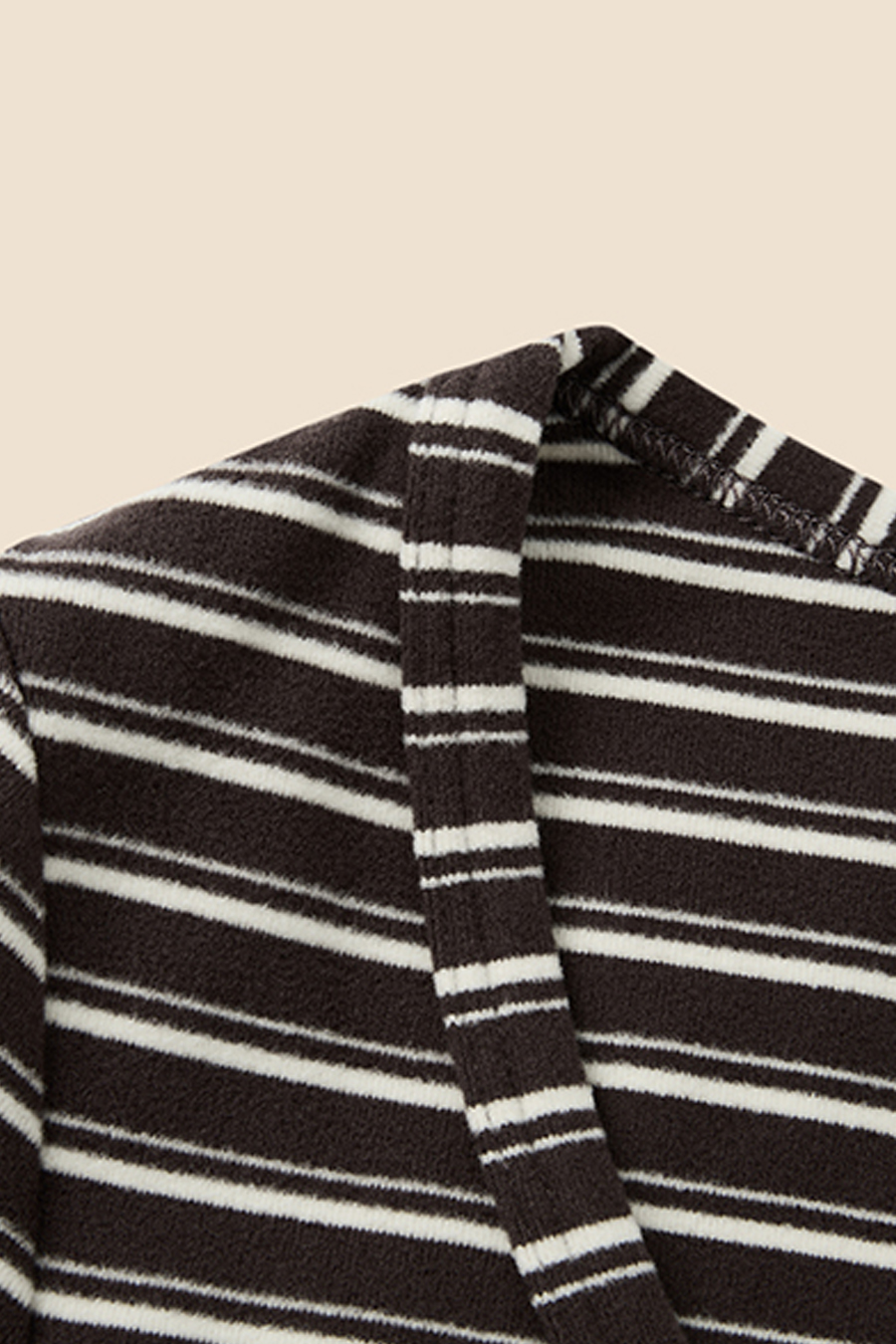 Casual Striped Long Sleeve Top|yescci-YESCCI.com