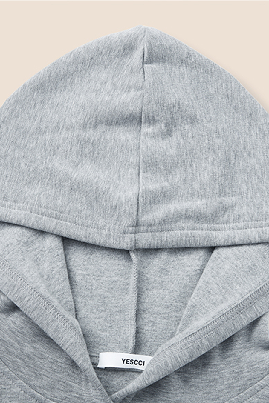 Bear Print Hooded Top|yescci-YESCCI.com