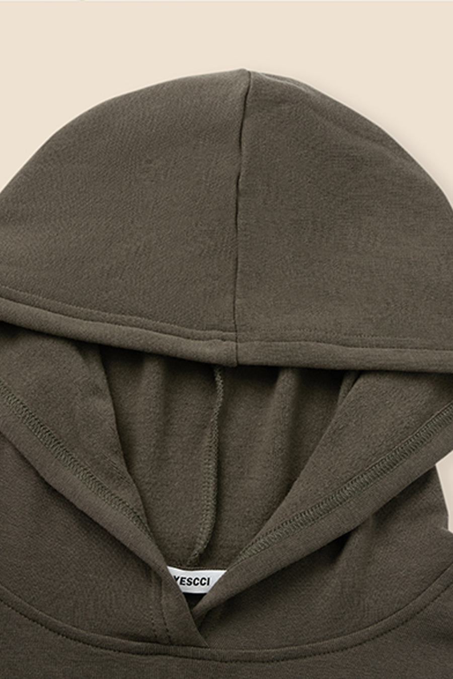 Bear Print Hooded Top|yescci-YESCCI.com