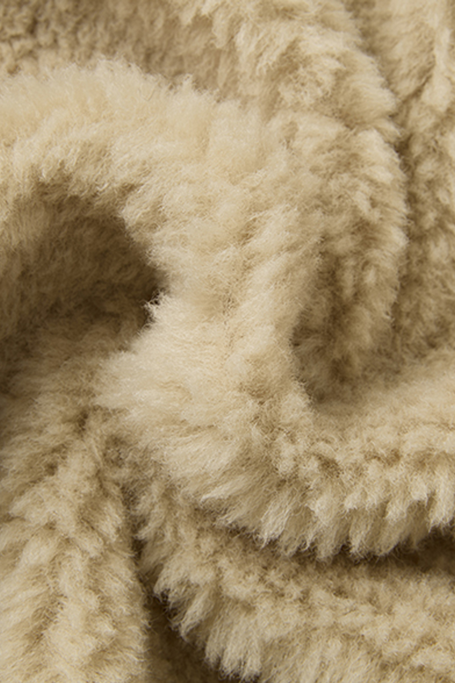 Shearling Trim Suede Jacket|yescci-YESCCI.com