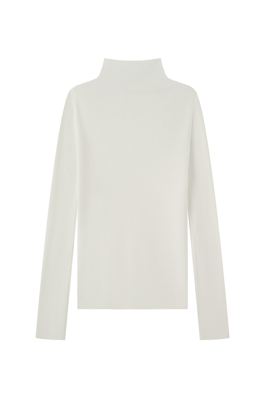 Fitted Turtleneck Knit Top|yescci-YESCCI.com