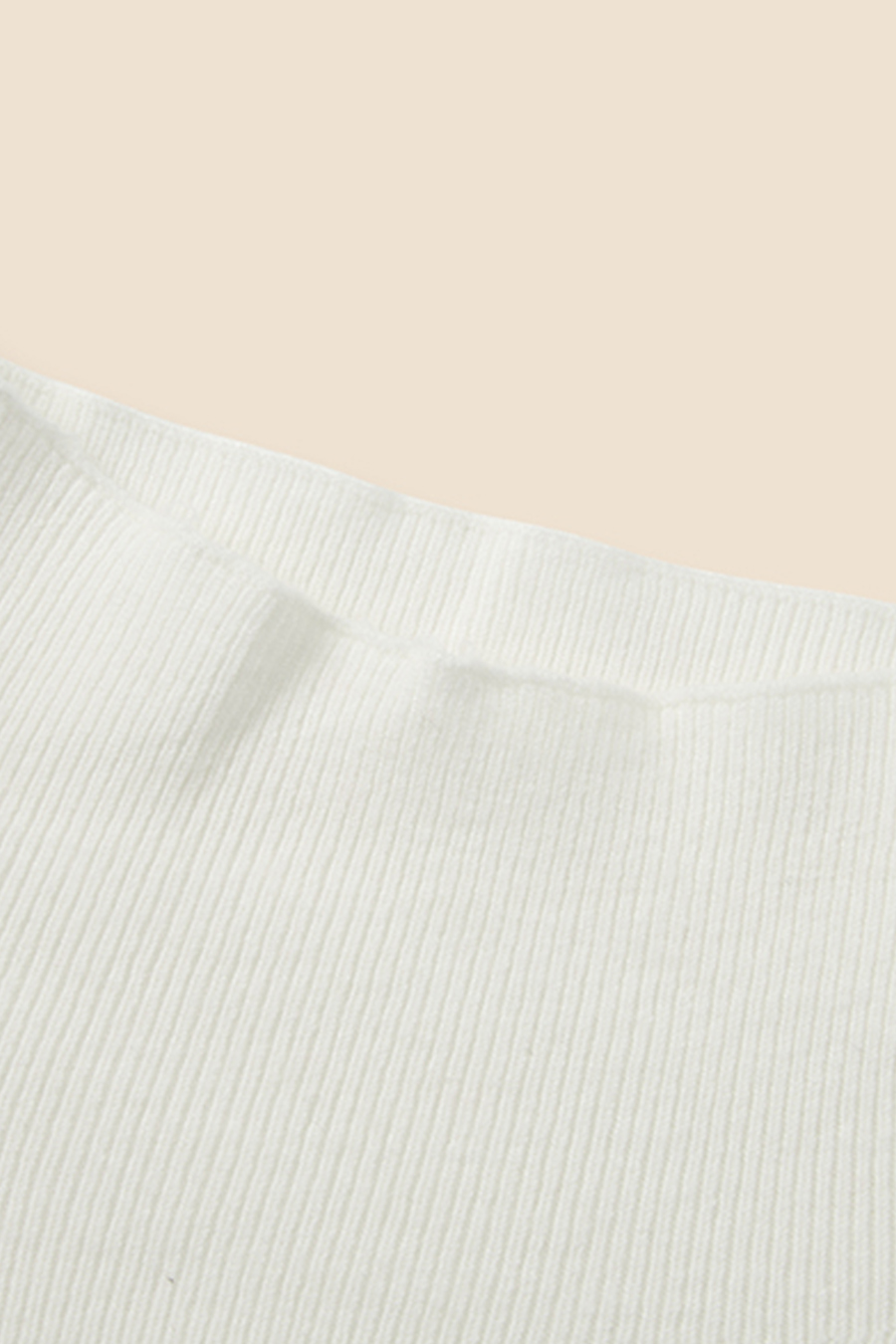 Fitted Turtleneck Knit Top|yescci-YESCCI.com