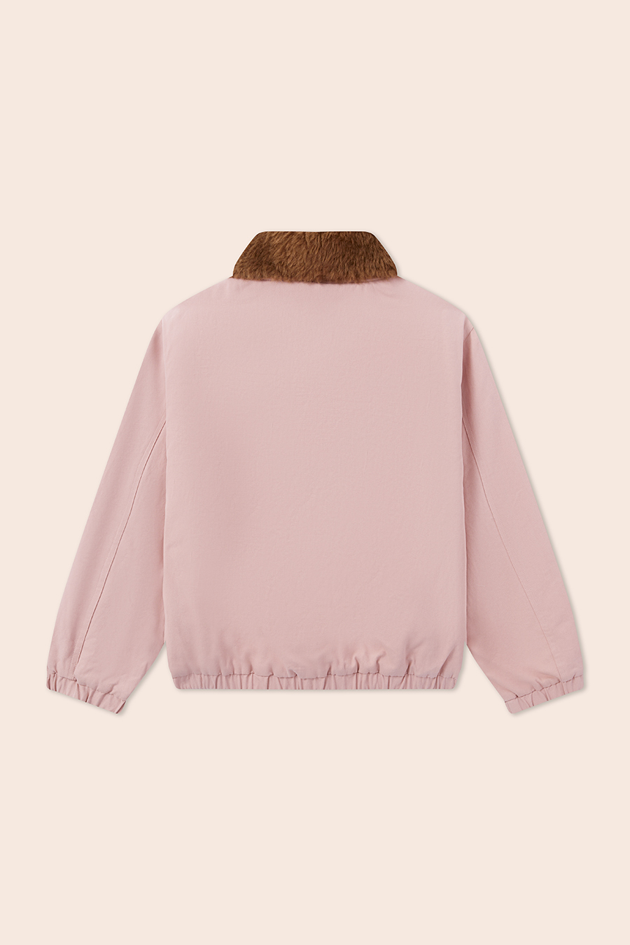 Fur Collar Bomber Jacket|yescci-YESCCI.com