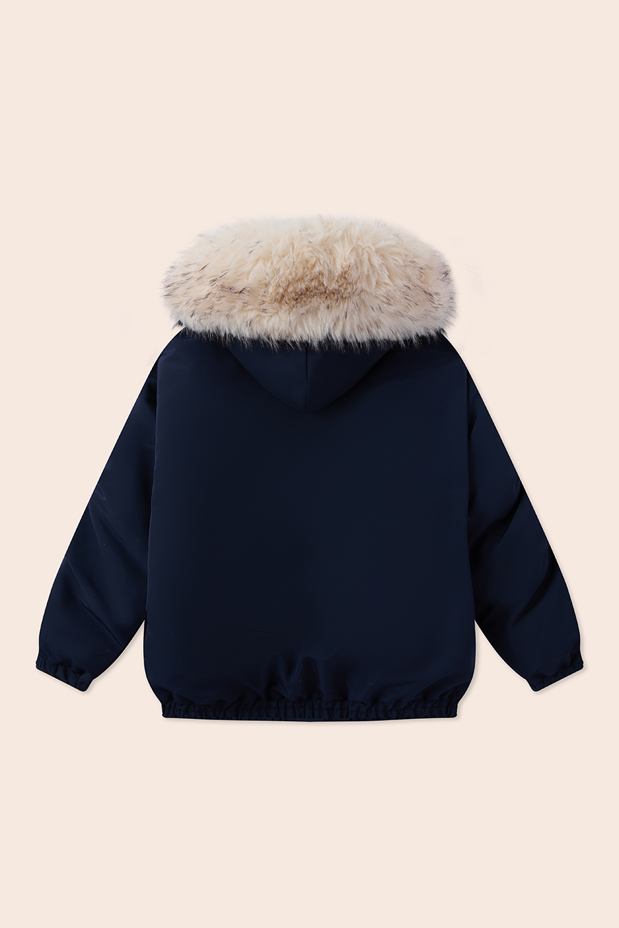Casual Fur Lined Bomber Jacket|yescci-YESCCI.com