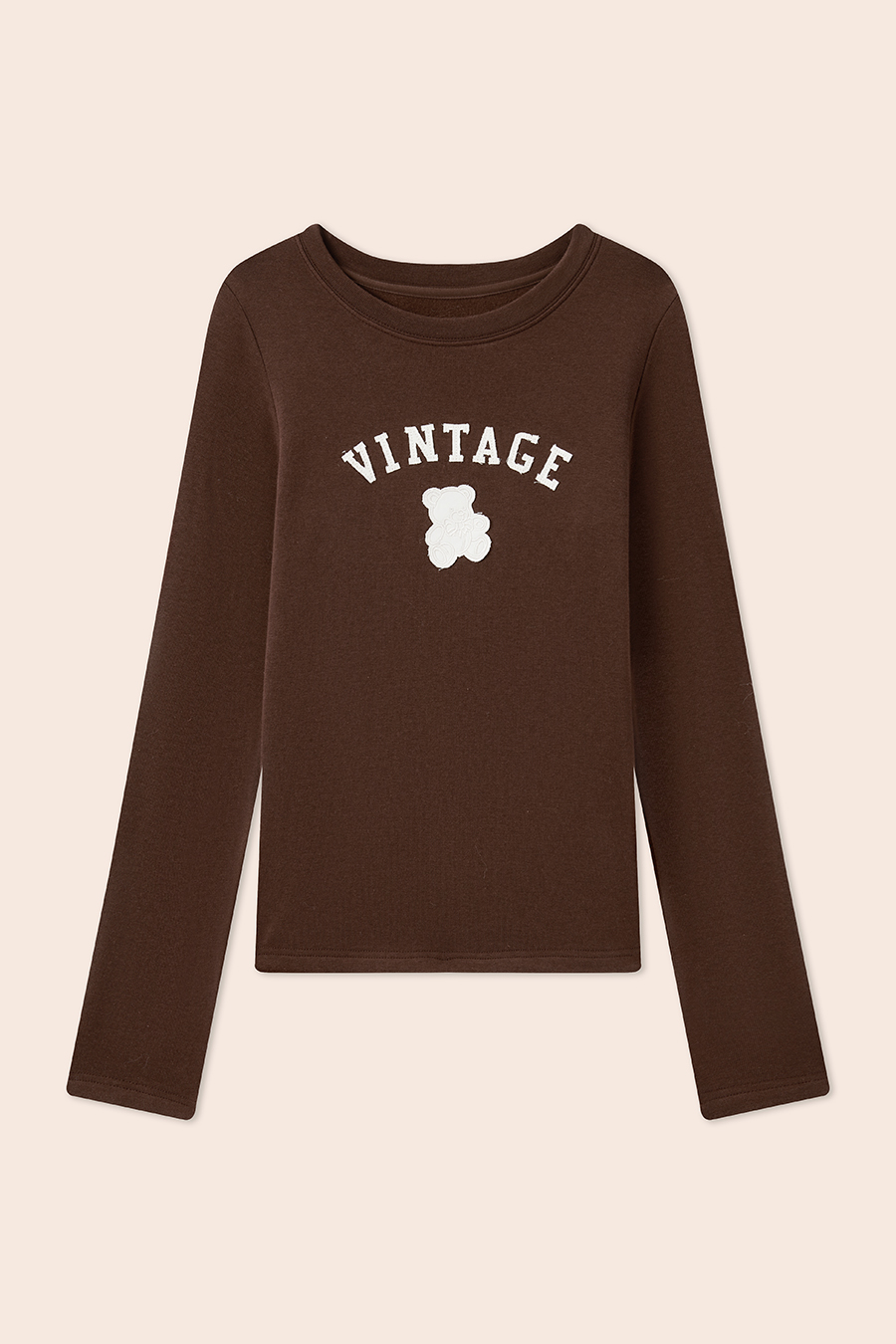 Vintage Bear Print Tee|yescci-YESCCI.com