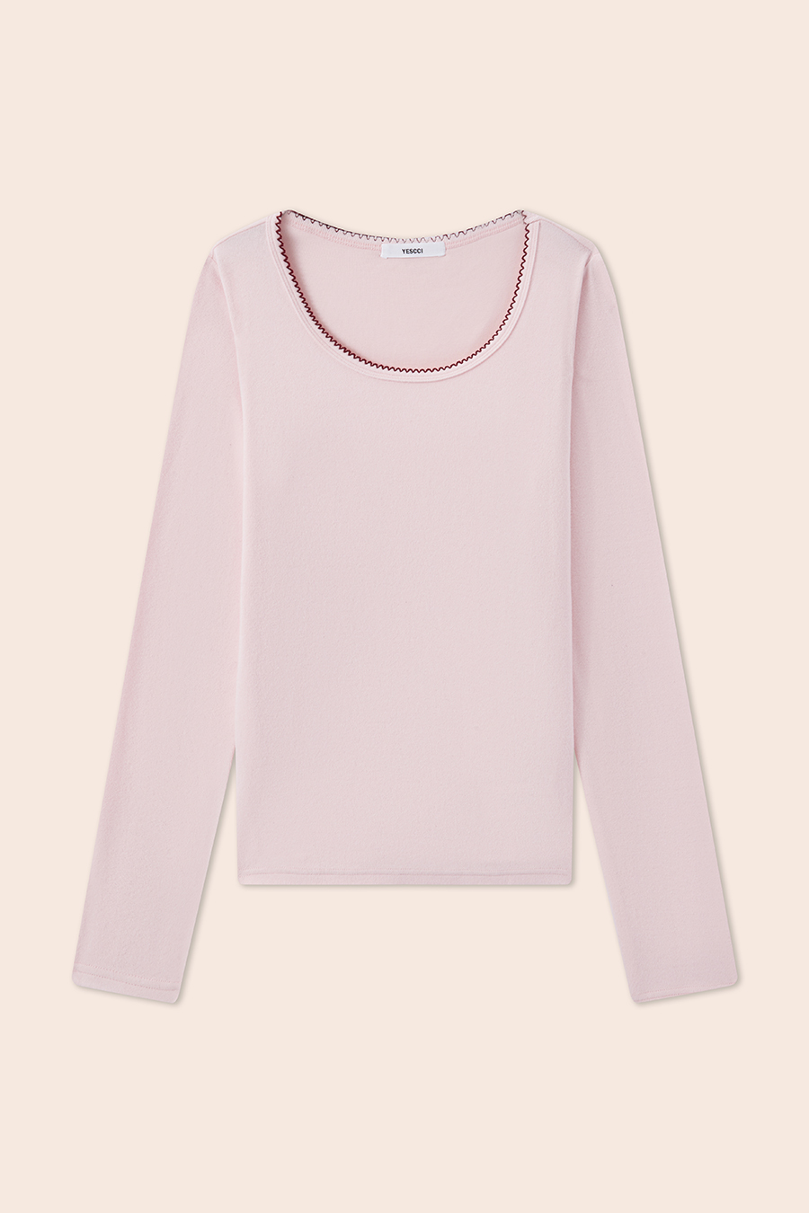 Soft Knit U-Neck Base Layer|yescci-YESCCI.com
