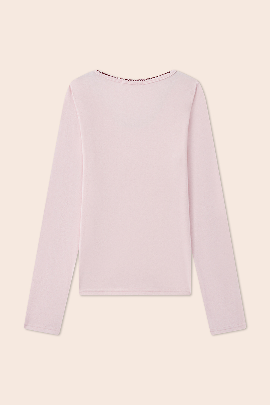 Soft Knit U-Neck Base Layer|yescci-YESCCI.com