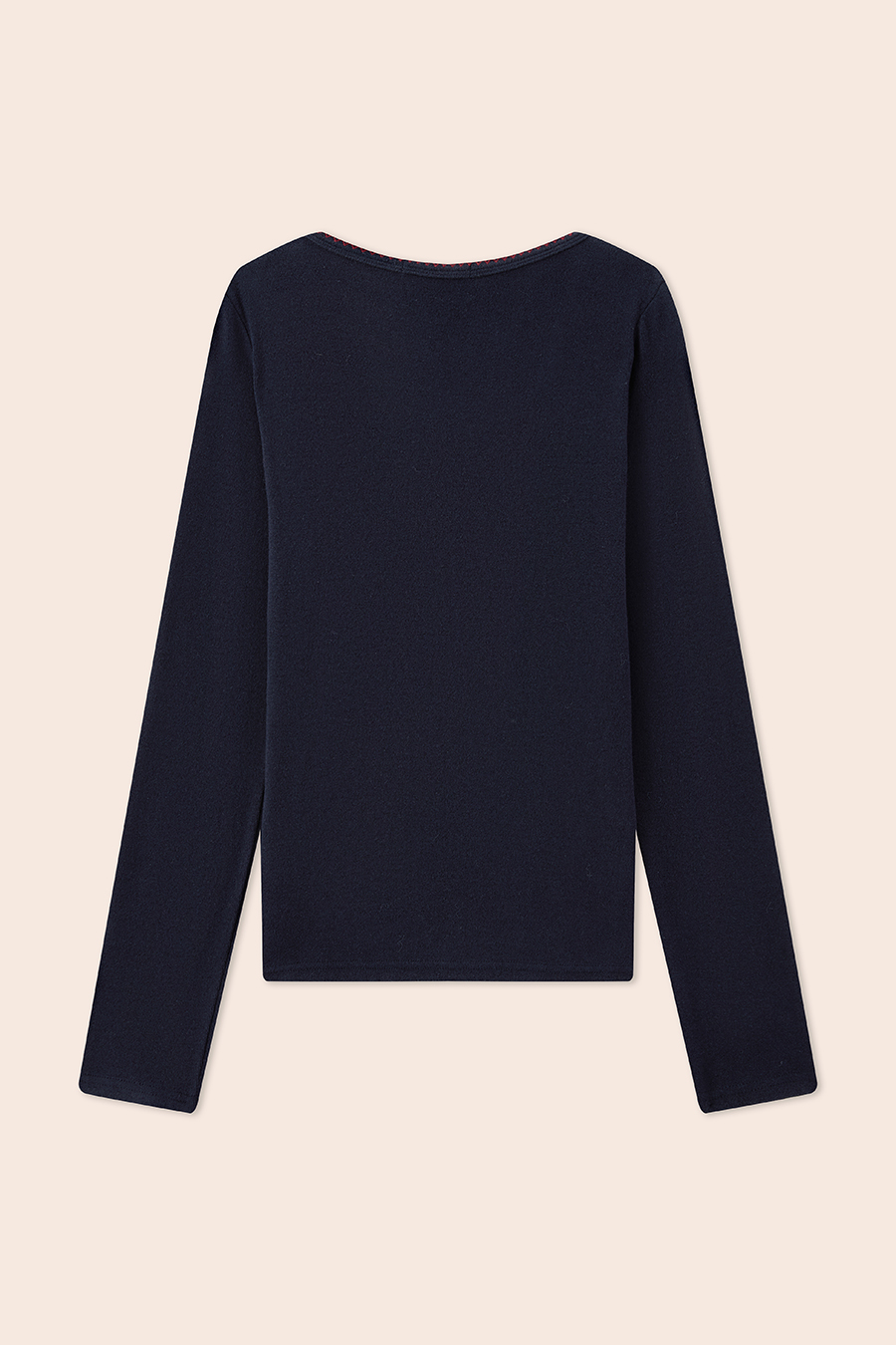 Soft Knit U-Neck Base Layer|yescci-YESCCI.com