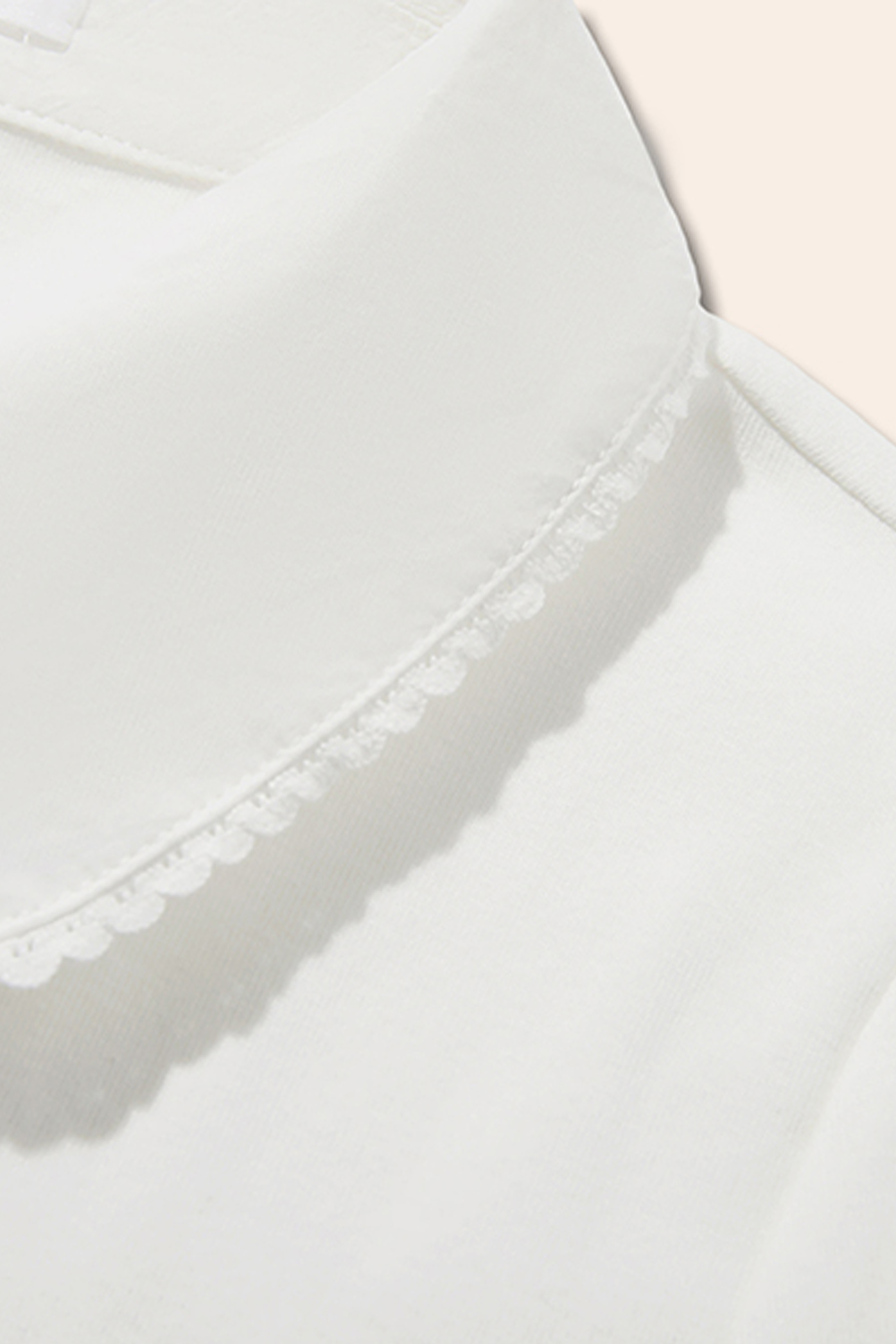 Lace Trim Peter Pan Collar Blouse|yescci-YESCCI.com