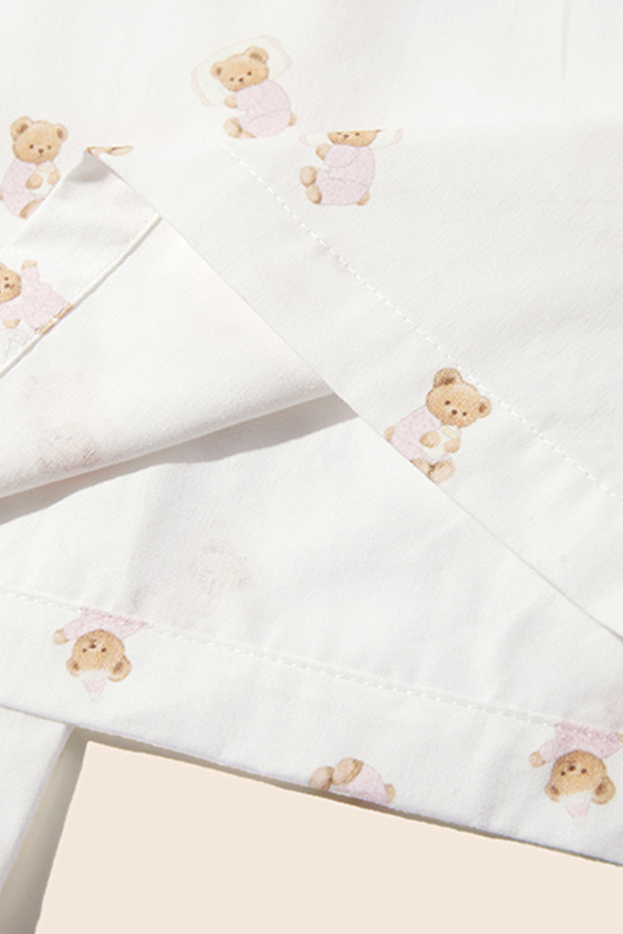 Teddy Bear Print Cargo Pants|yescci-YESCCI.com