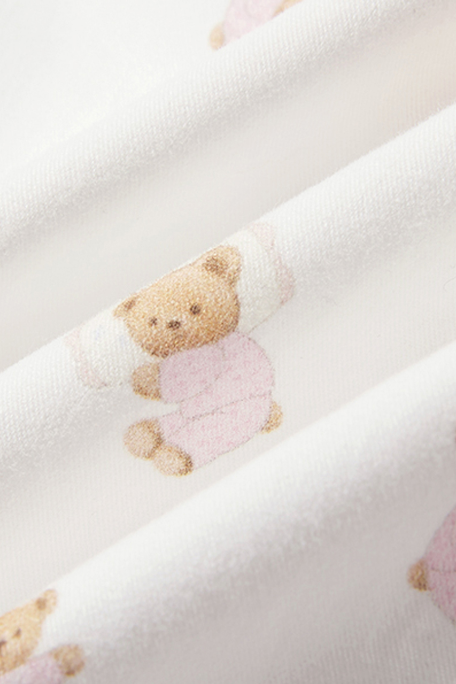 Teddy Bear Print Cargo Pants|yescci-YESCCI.com