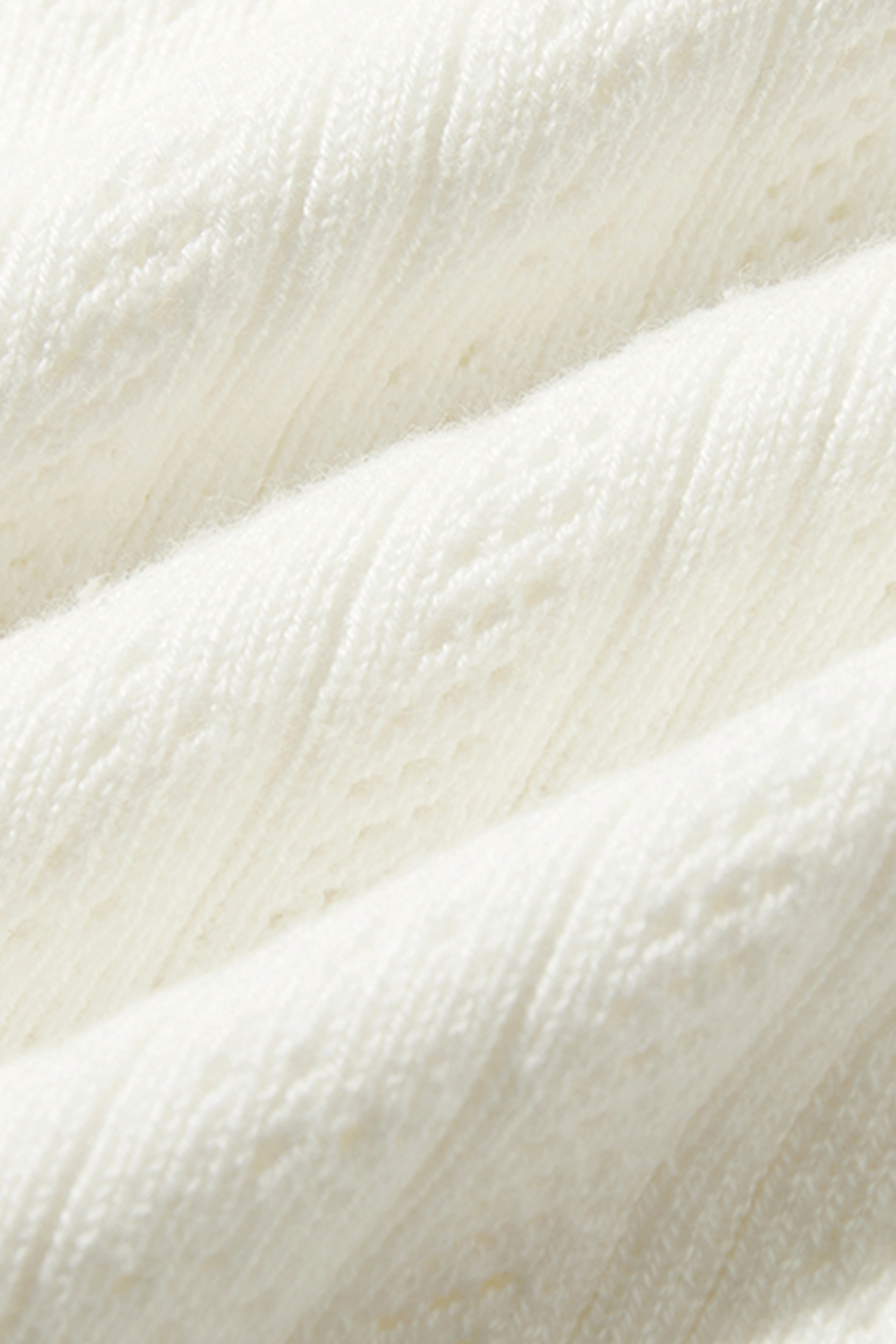 Textured Crew Neck Knit Cardigan|yescci-YESCCI.com