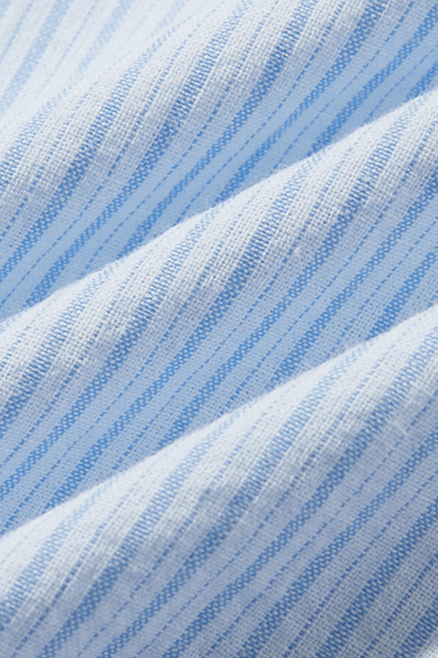 Striped Cropped Button-Down Shirt|yescci-YESCCI.com
