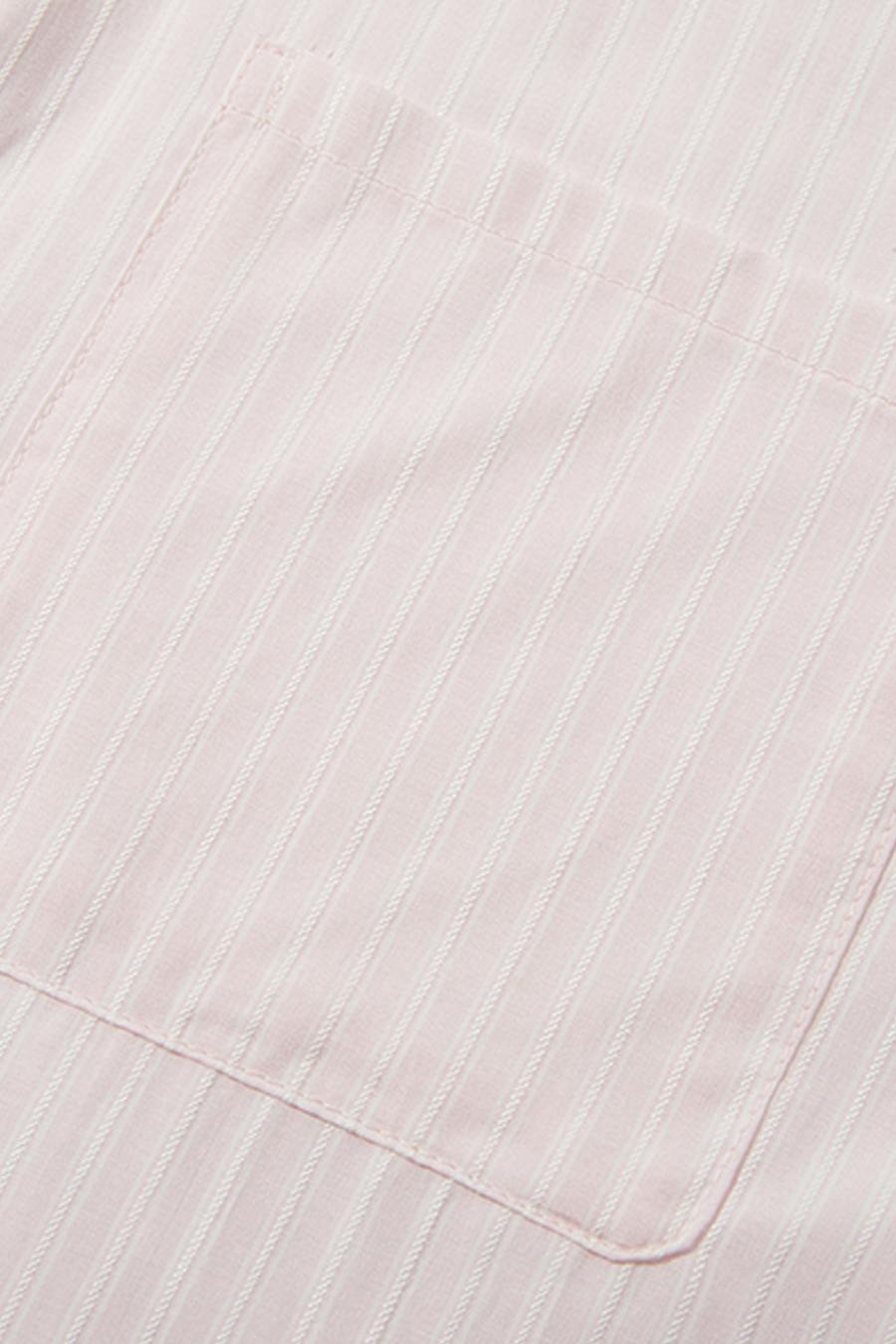 Oversized Striped Button-Up Shirt|yescci-YESCCI.com