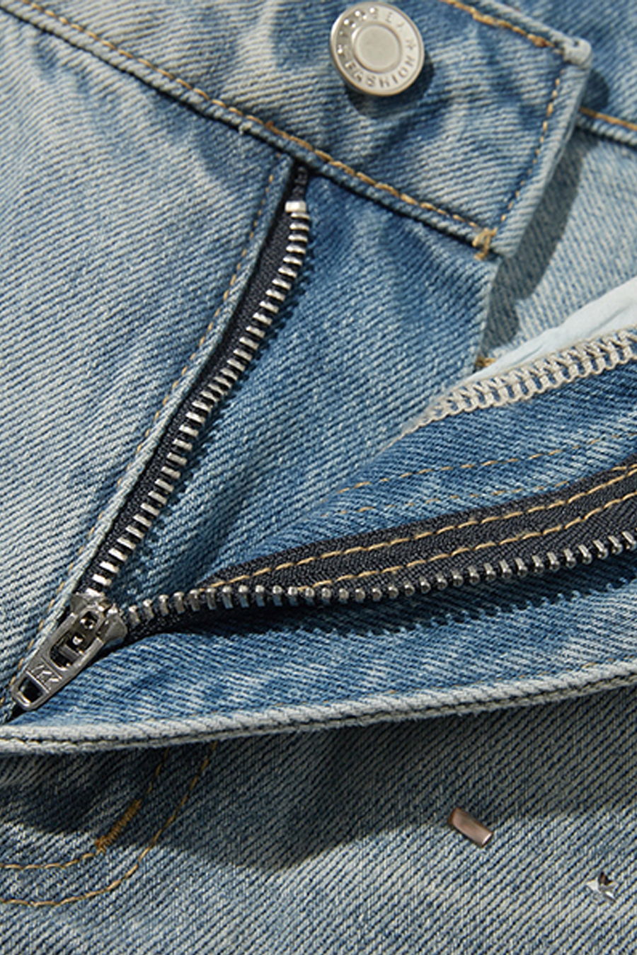 Sparkle Denim Shorts|yescci-YESCCI.com
