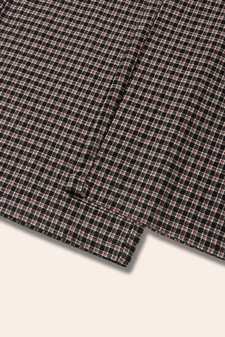 Plaid Casual Trousers|yescci-YESCCI.com