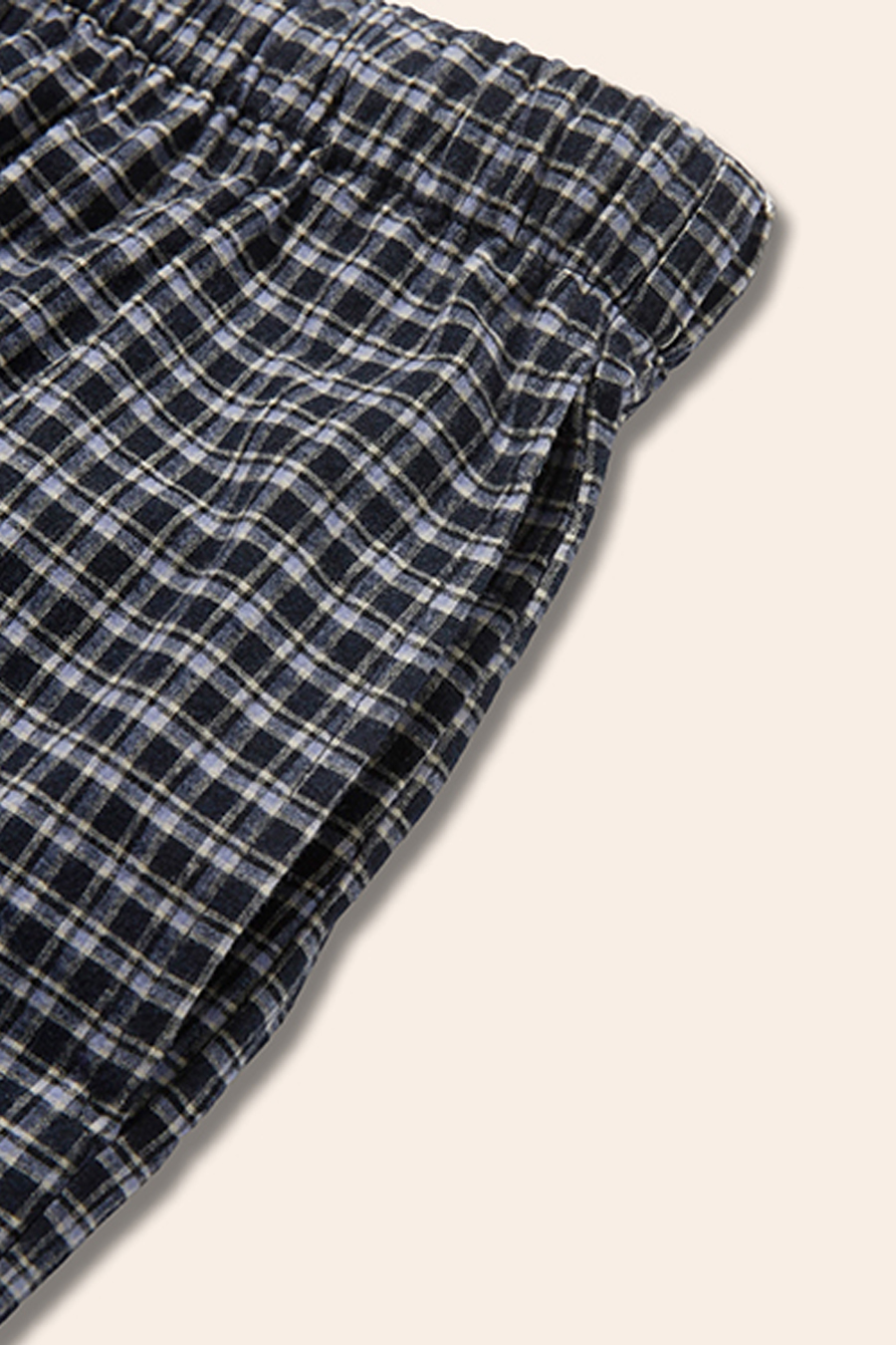 Plaid Casual Trousers|yescci-YESCCI.com