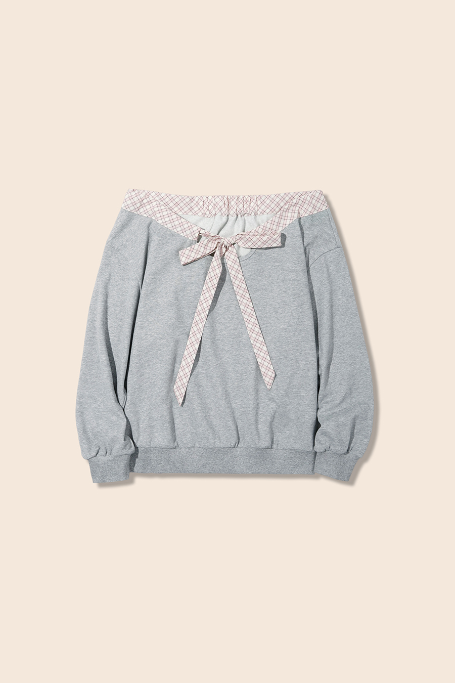 Bow Detail Off-Shoulder Pullover|yescci