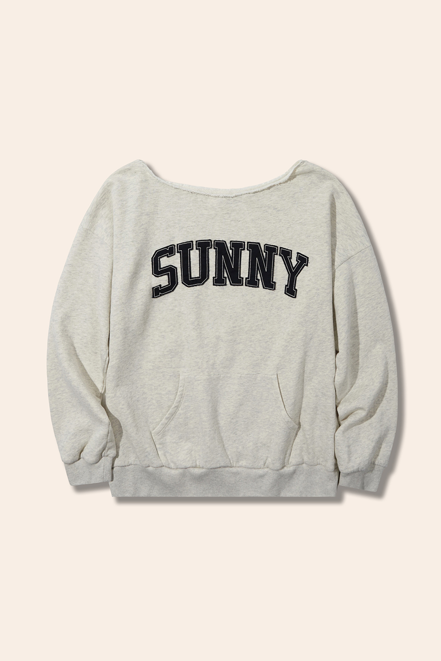 Off Shoulder Print Sweatshirt|yescci-YESCCI.com