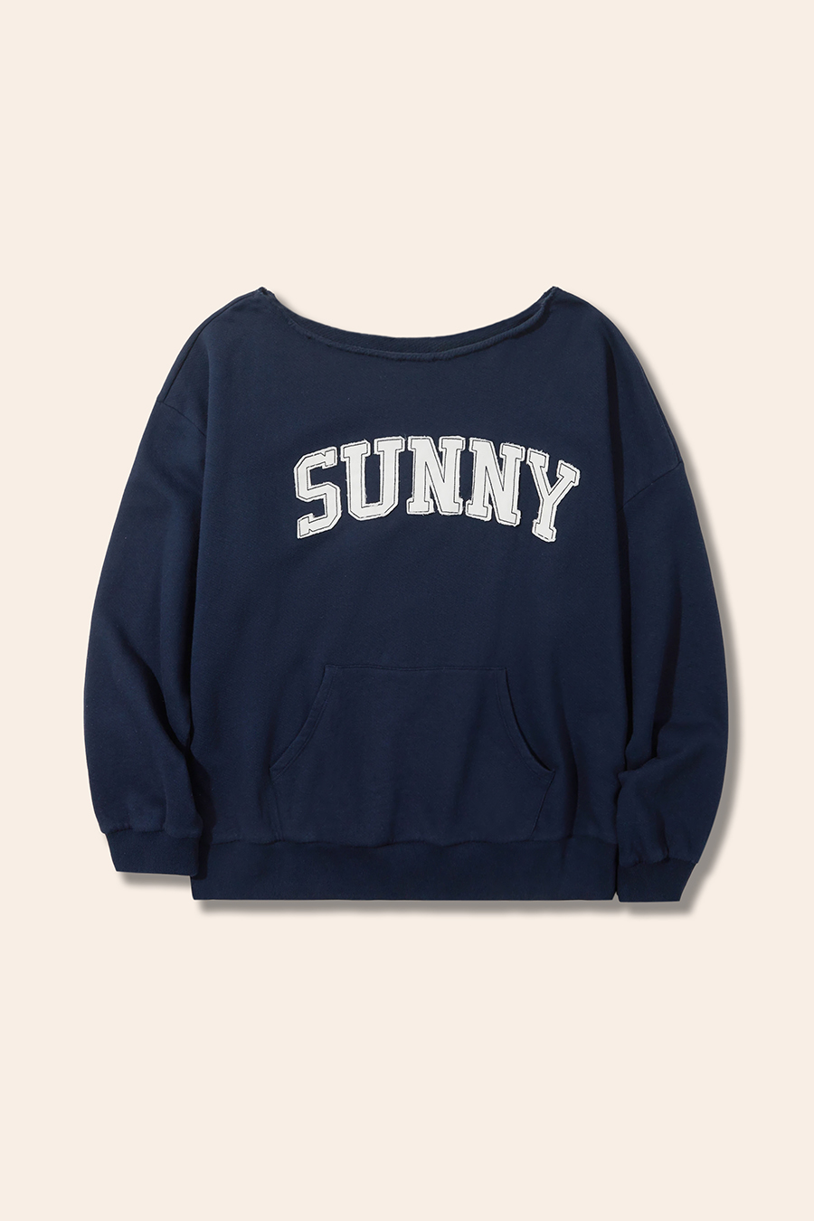Off Shoulder Print Sweatshirt|yescci-YESCCI.com
