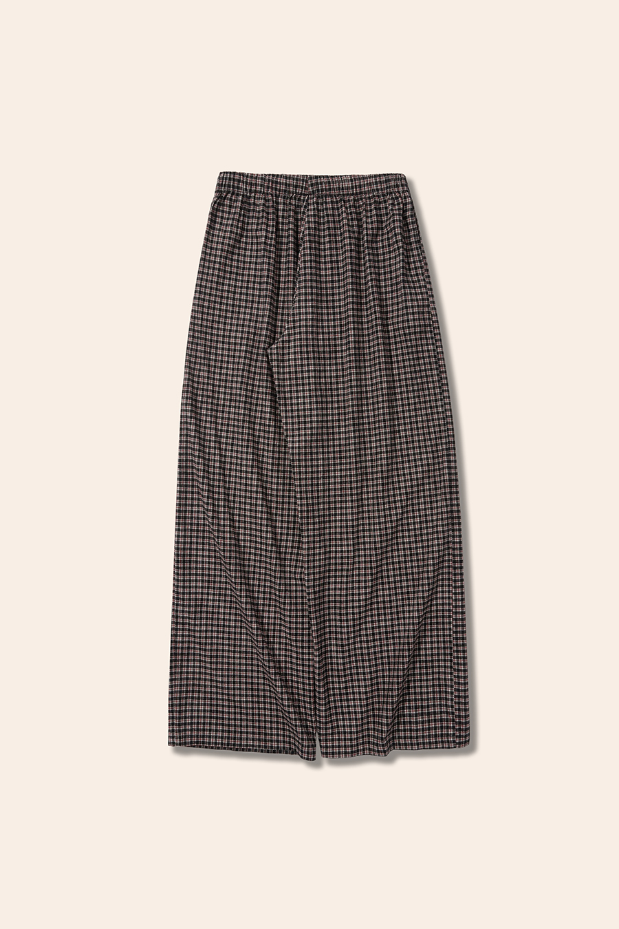 Plaid Casual Trousers|yescci-YESCCI.com