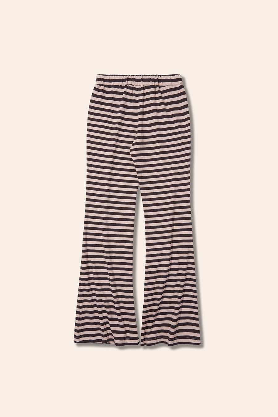 Striped Drawstring Flare Pants|yescci-YESCCI.com