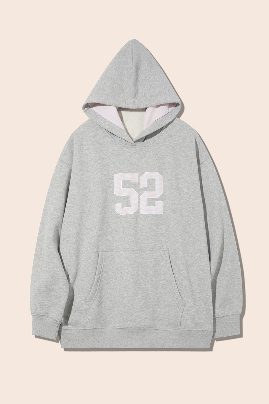 Number Print Pocket Hoodie |yescci