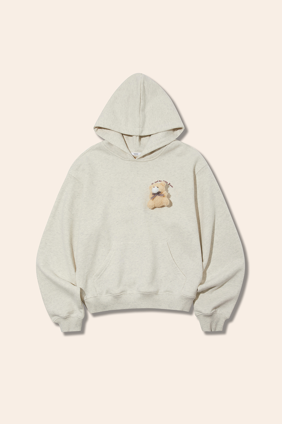 Detachable Bear Decor Hoodie|yescci