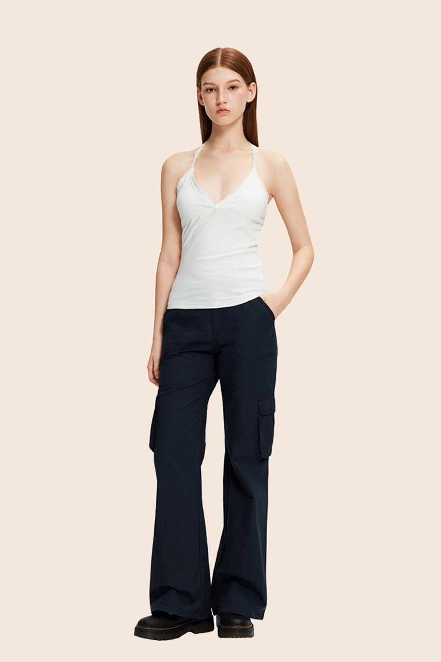 Lace Bandeau Cami|yescci