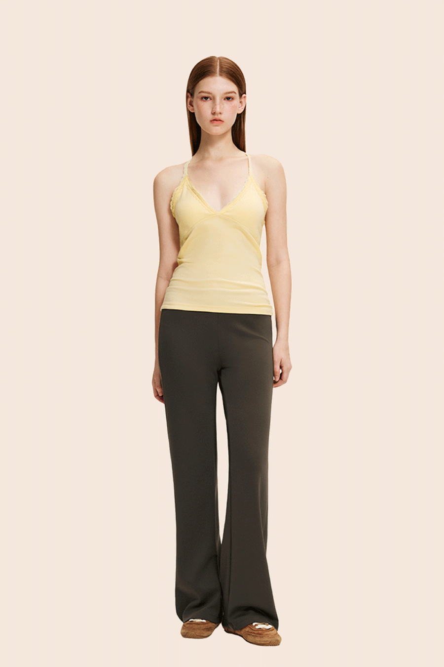 Lace Bandeau Cami|yescci