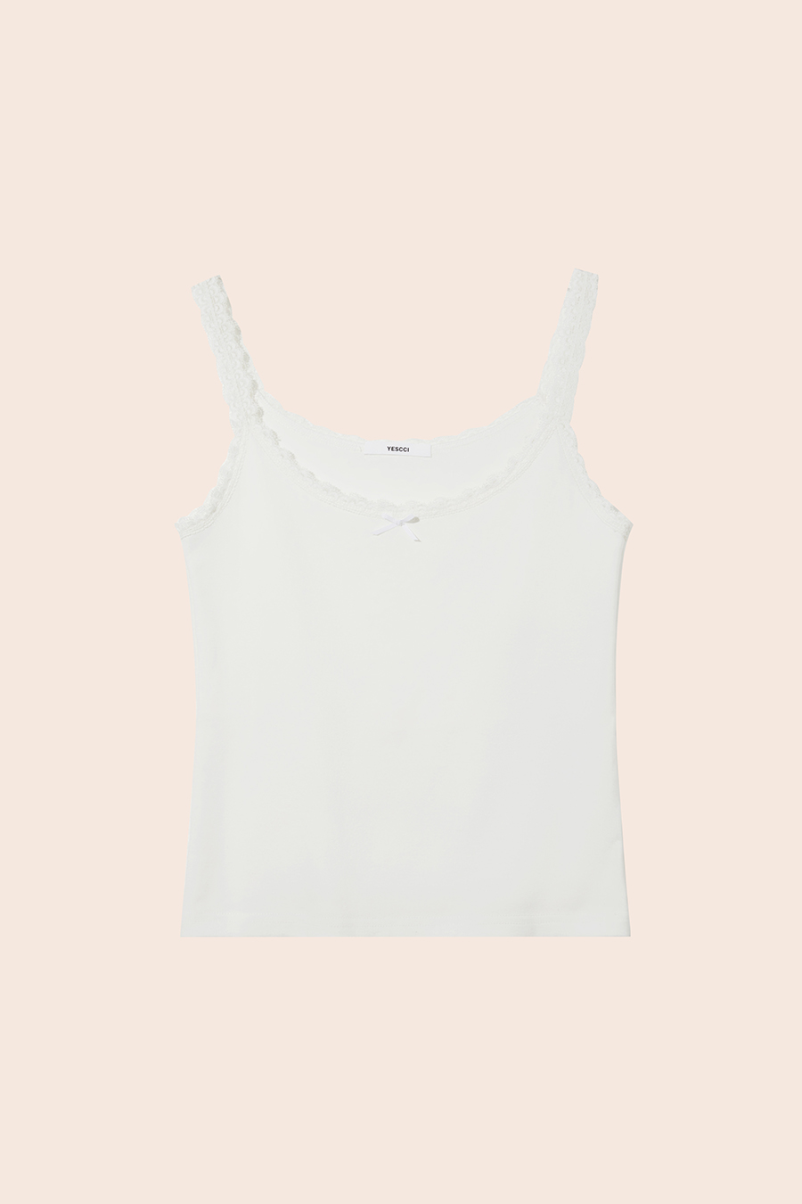 Lace Trim Cami Top|yescci