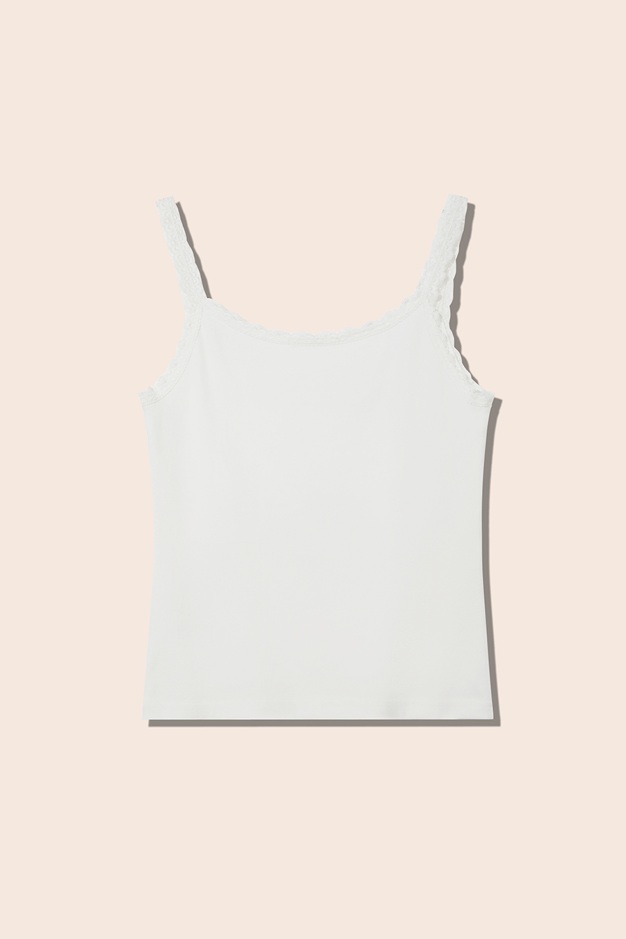 Lace Trim Cami Top|yescci
