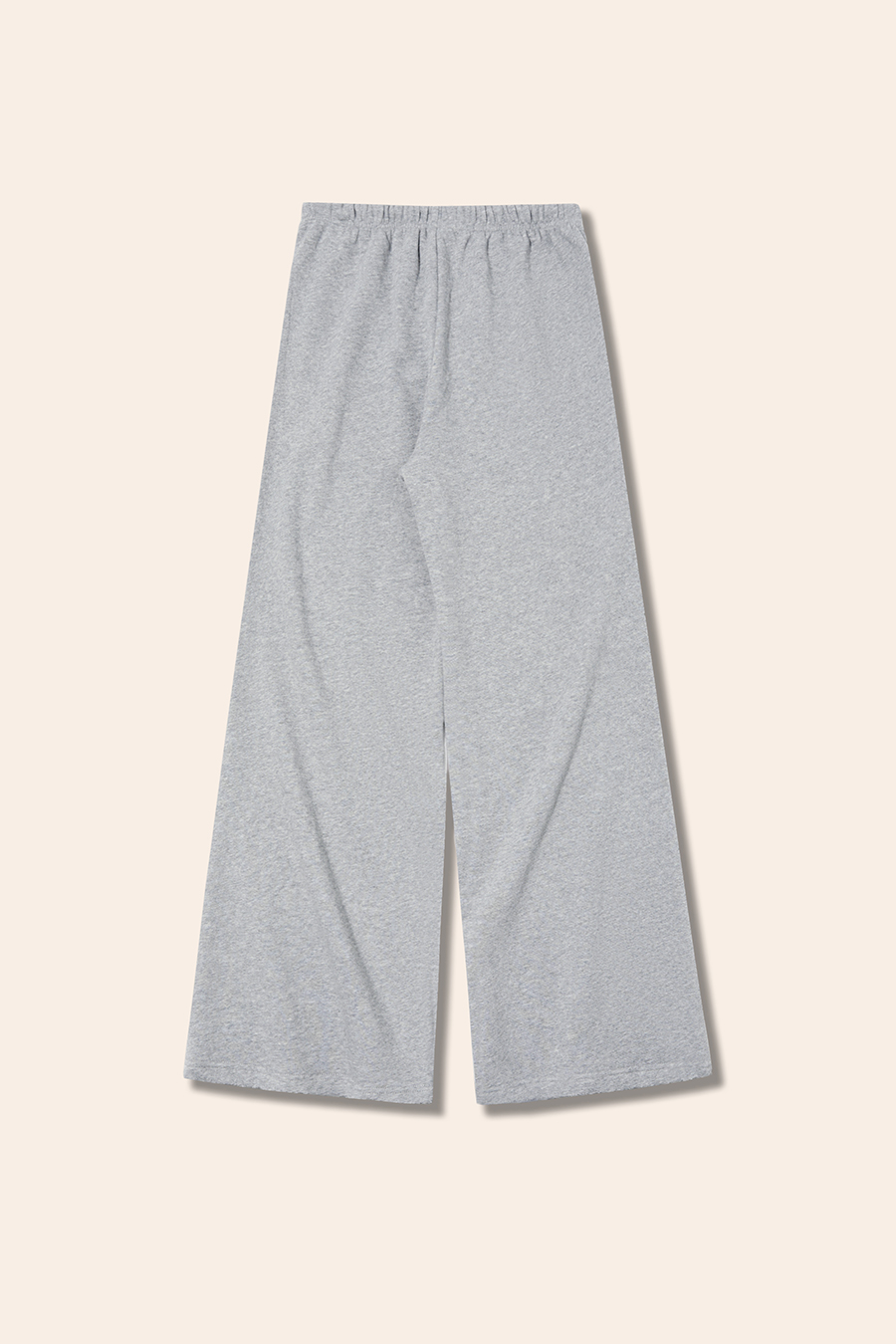 Elastic Waist Wide Leg Trousers|yescci