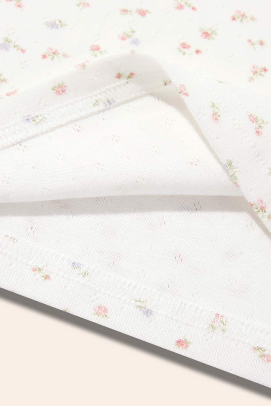 Floral Print Slim Tank Top|yescci
