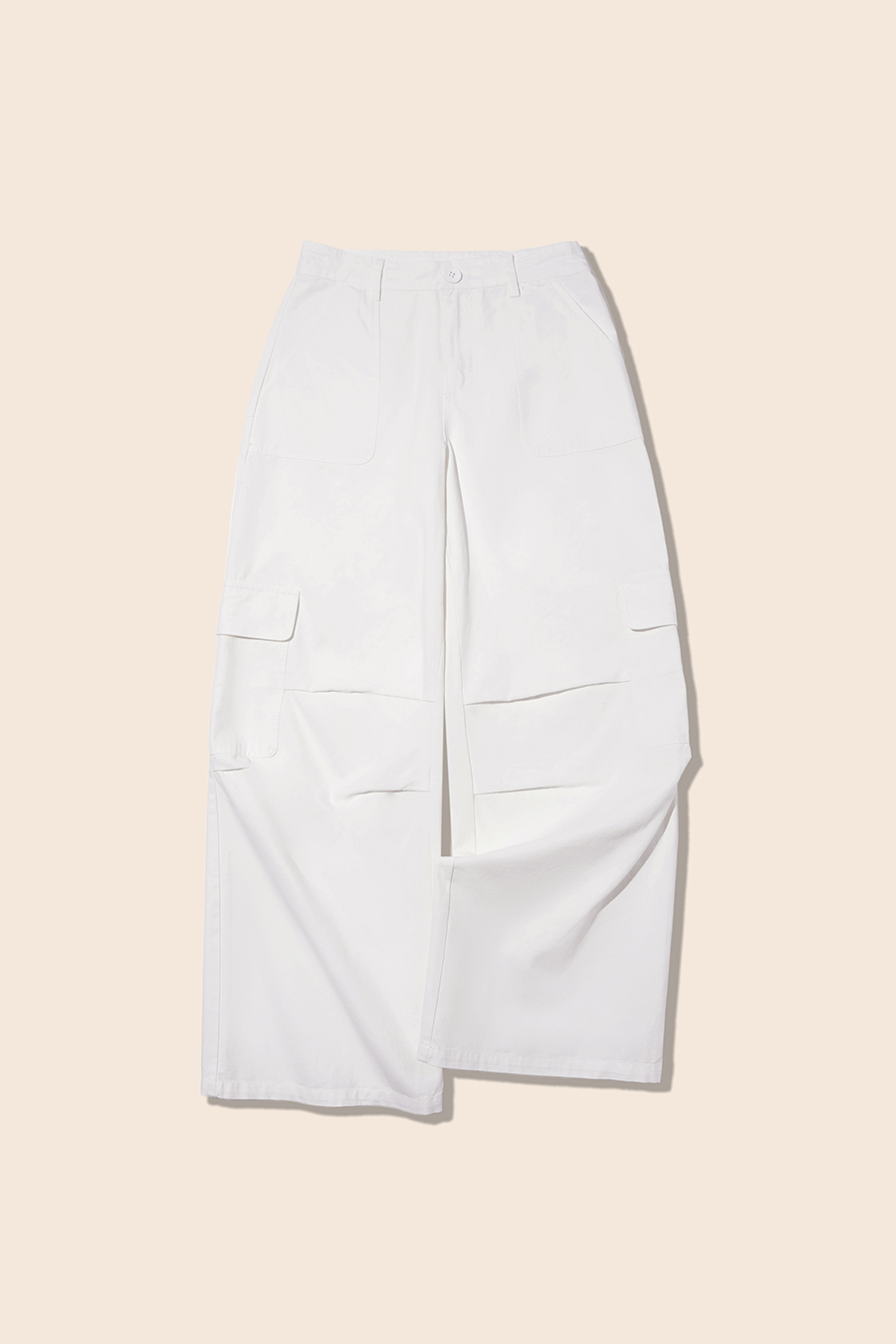 Wide‑Leg Cargo Pants