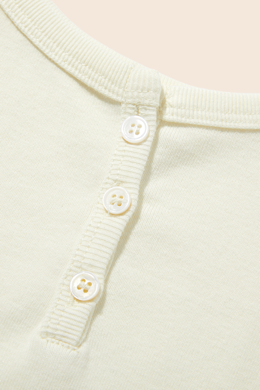 U-Neck Short Sleeve Top|yescci