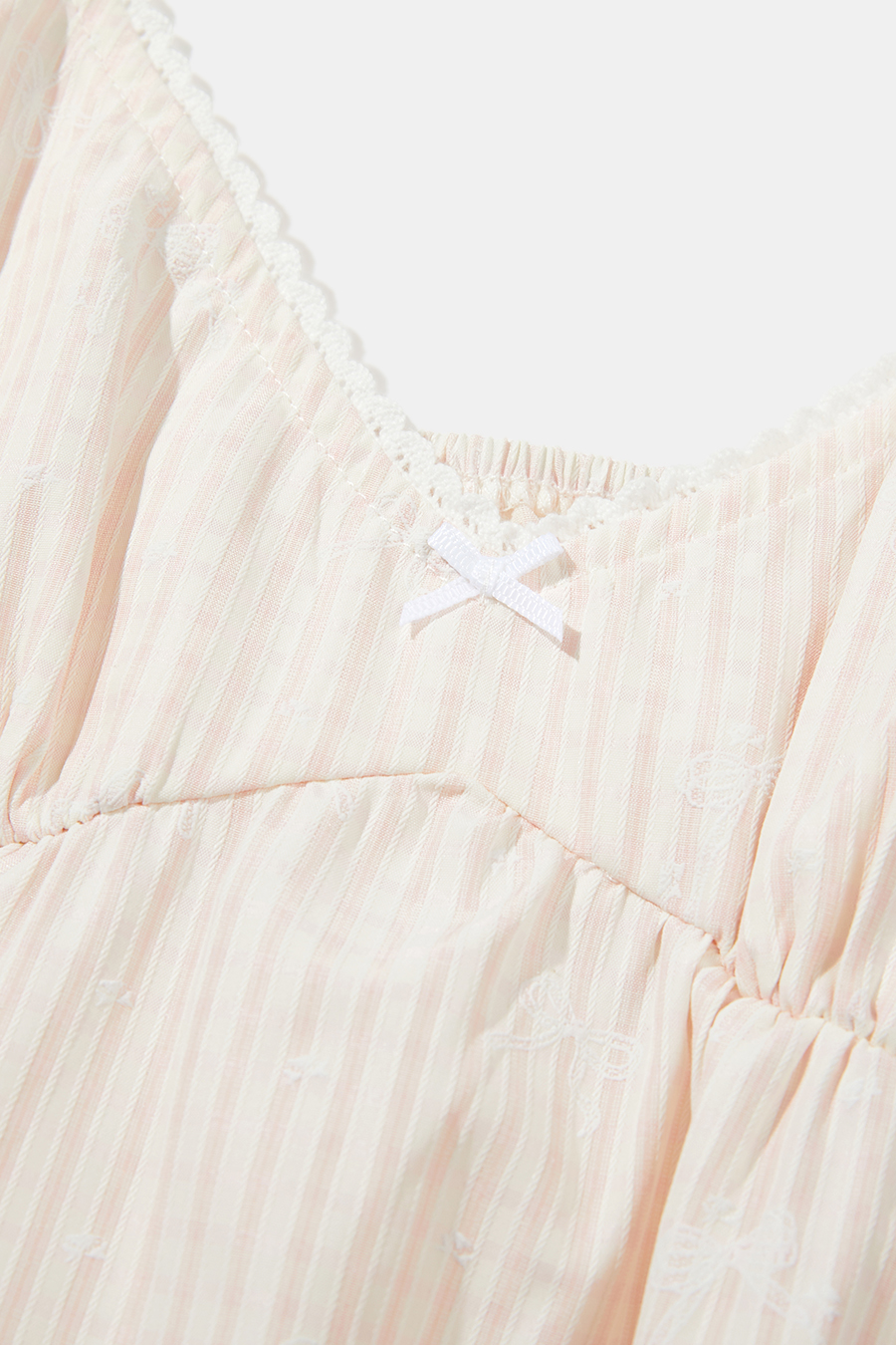 Bow Detail Gingham Camisole Top|yescci