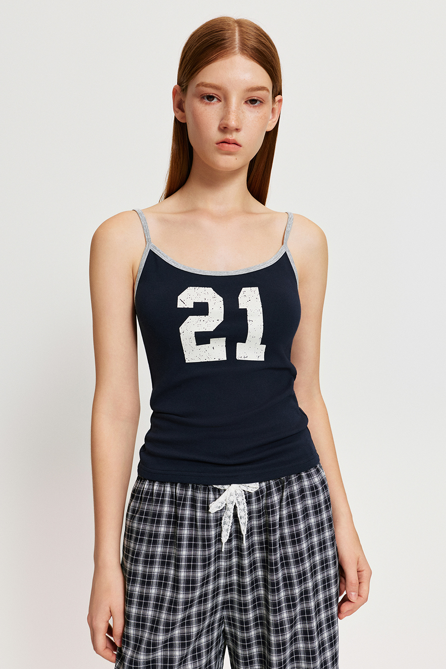 Printed Athletic Tank Top|yescci