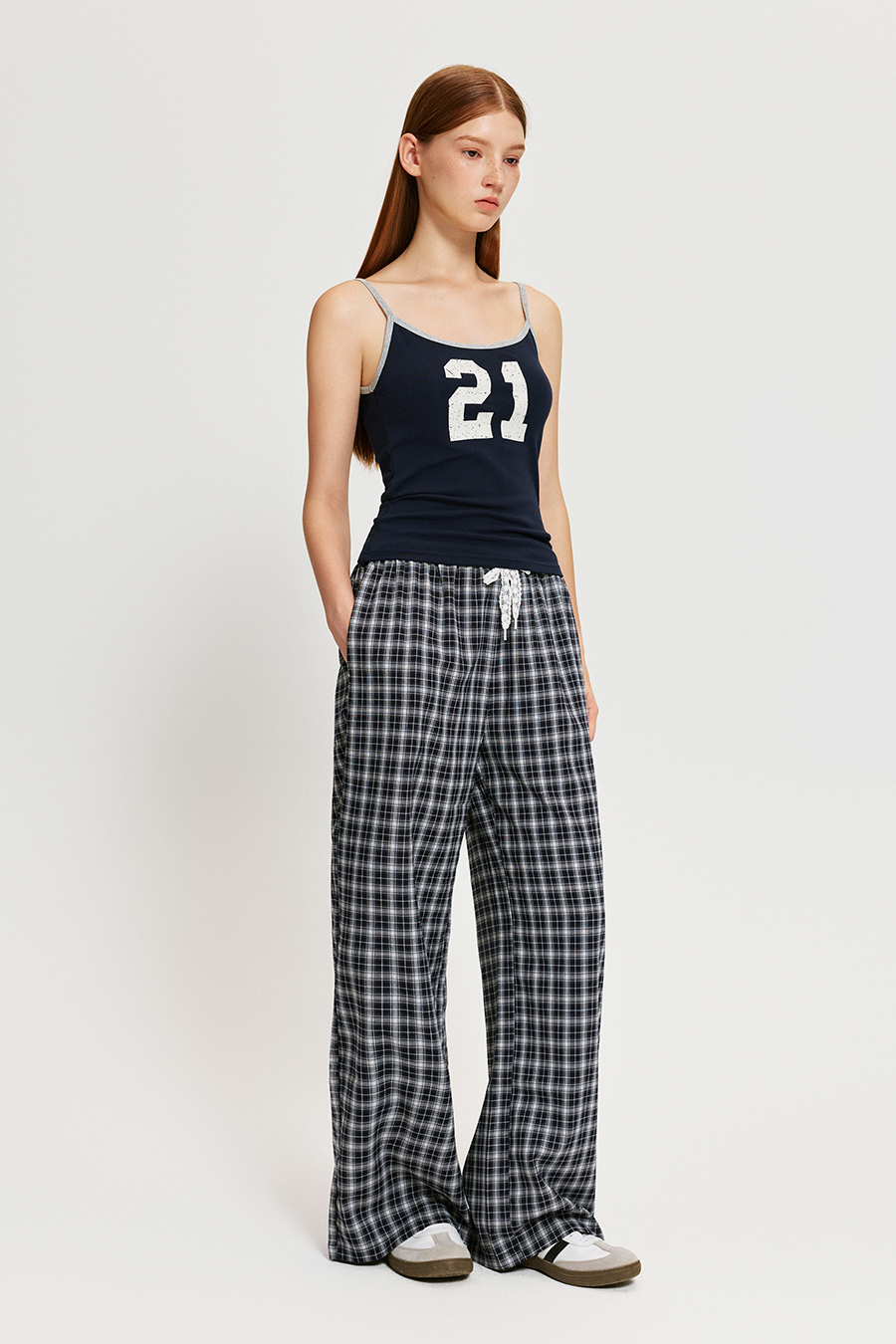 Printed Athletic Tank Top|yescci