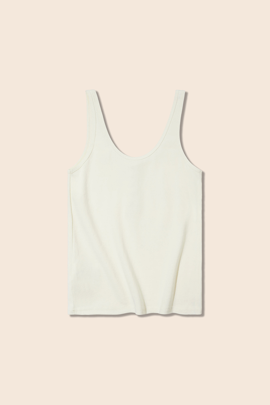 Henley U Neck Ribbed Cami
