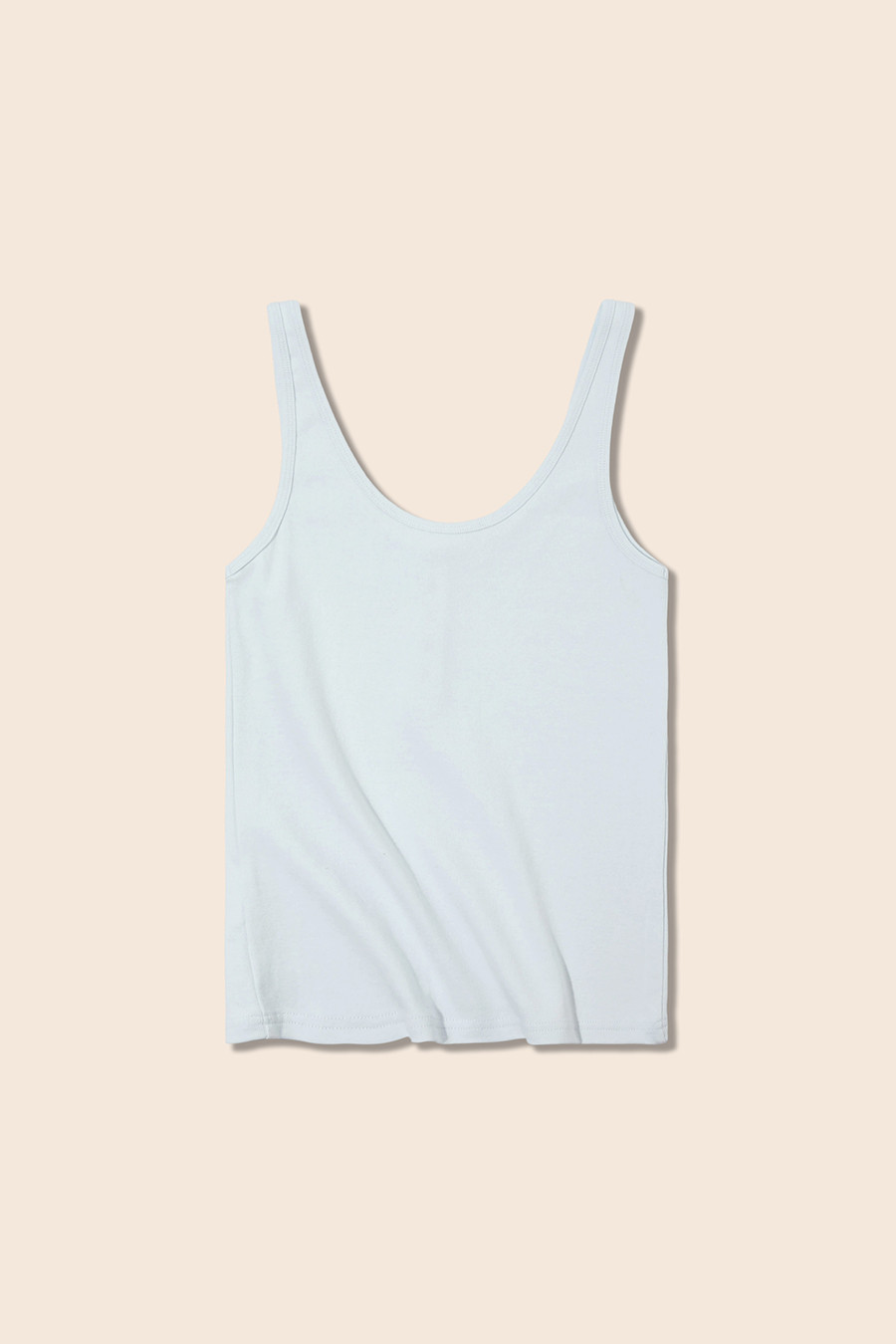 Henley U Neck Ribbed Cami