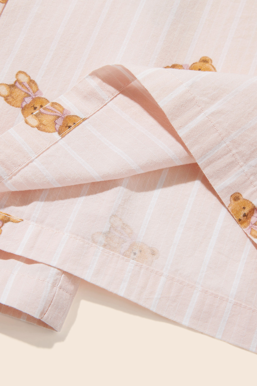 Bear Print Wide Leg Lounge Pants|yescci