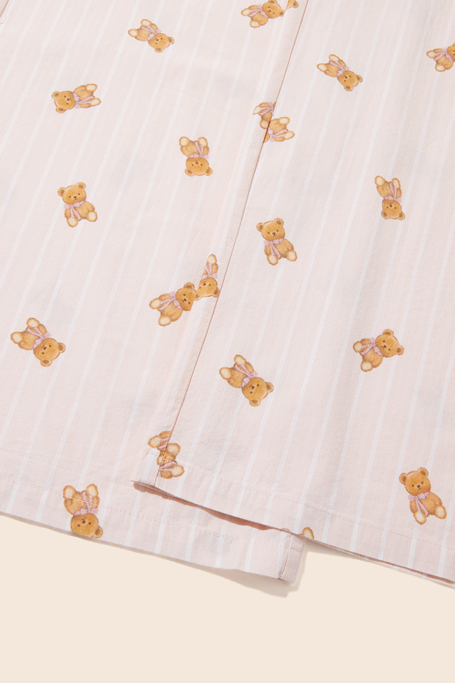 Bear Print Wide Leg Lounge Pants|yescci